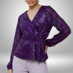 Blusa Charlene Paetê