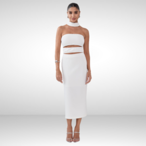 Vestido Karina Tomara que Caia - Off White