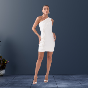 Vestido Lena Um Ombro