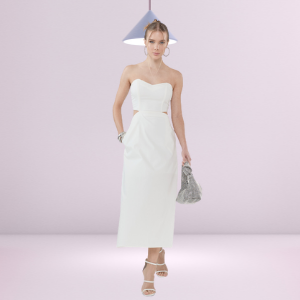 Vestido Jussara Off White