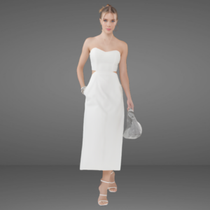 Vestido Jussara Off White