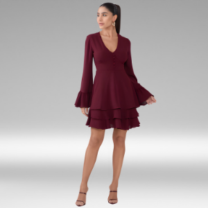 Vestido Sheyla Em Crepe