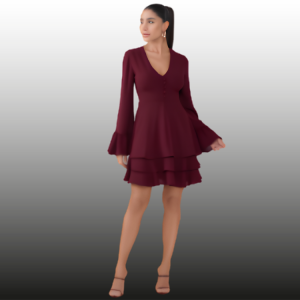 Vestido Keila em Crepe