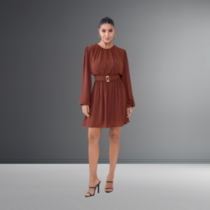 Vestido Shirley Em Crepe