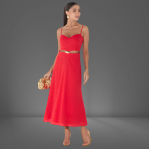 Vestido Elora Midi em Laise