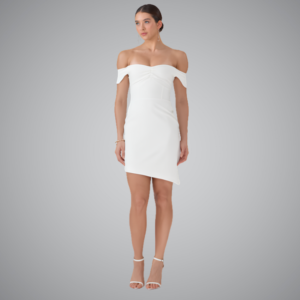 Vestido Thauane em Alfaiataria - Off White