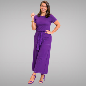 Conjunto Ana Maria Midi em Viscolycra